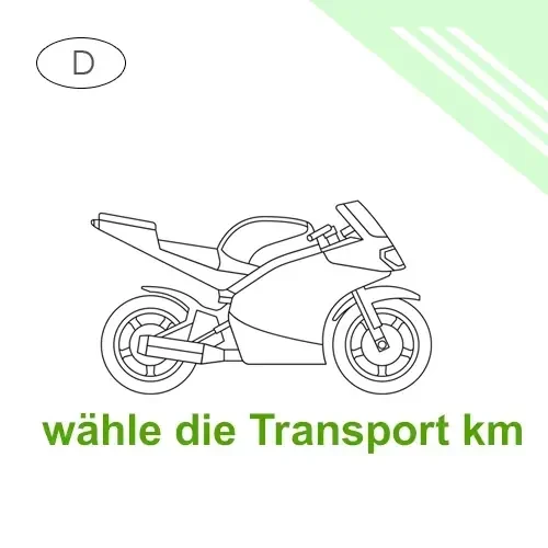 Motorrad Transport bis 1350 cm³ o. Kg Beschränkung