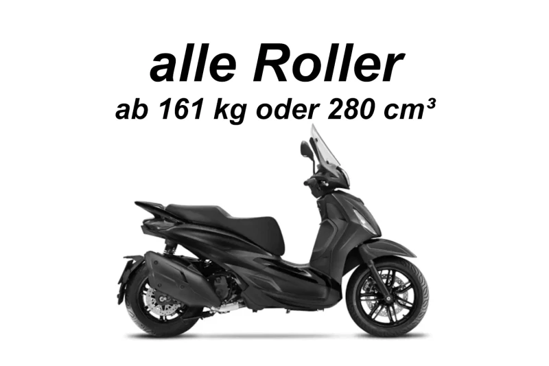 Motorradtransport bis 1200 cm³ o. 250 kg