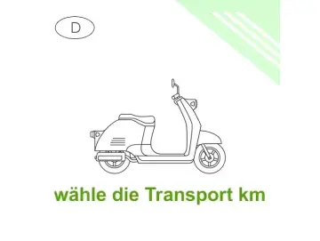 Roller Transport bunderweit bis max 160 kg oder 279 cm³