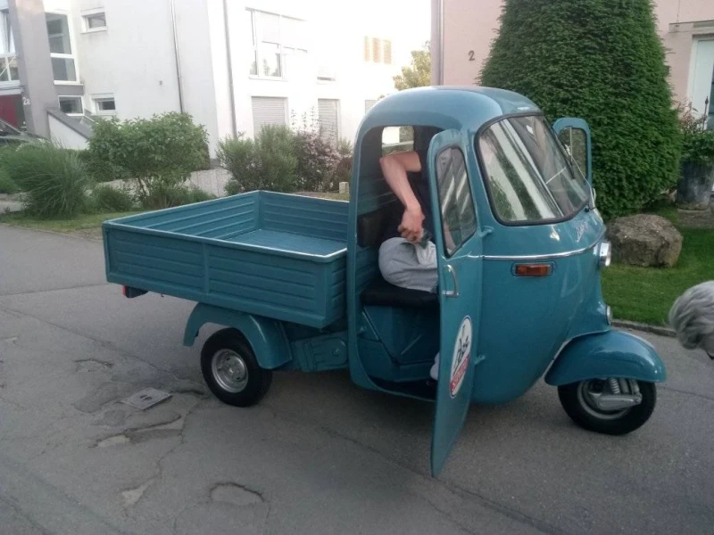 Transport Piaggio Ape, TucTuc in D